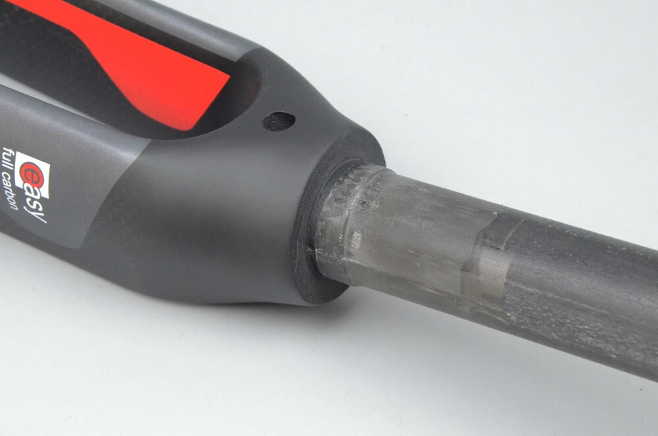 Ultralight Carbon Fiber Fork 700C Road Bike Rigid Fork 1-1/8" Threadless Steerer - Image 3 of 4