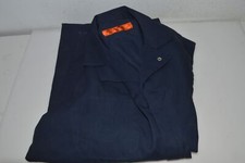   RED KAP CT10NV4 TWILL ACTION BACK COVERALLS NAVY 50-RG 50-M -- NEW  ELE3 