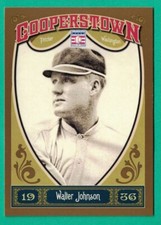 2013 Panini Cooperstown HOF #7 Walter Johnson