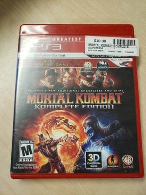Mortal Kombat - Komplete Edition - PlayStation 3 ...