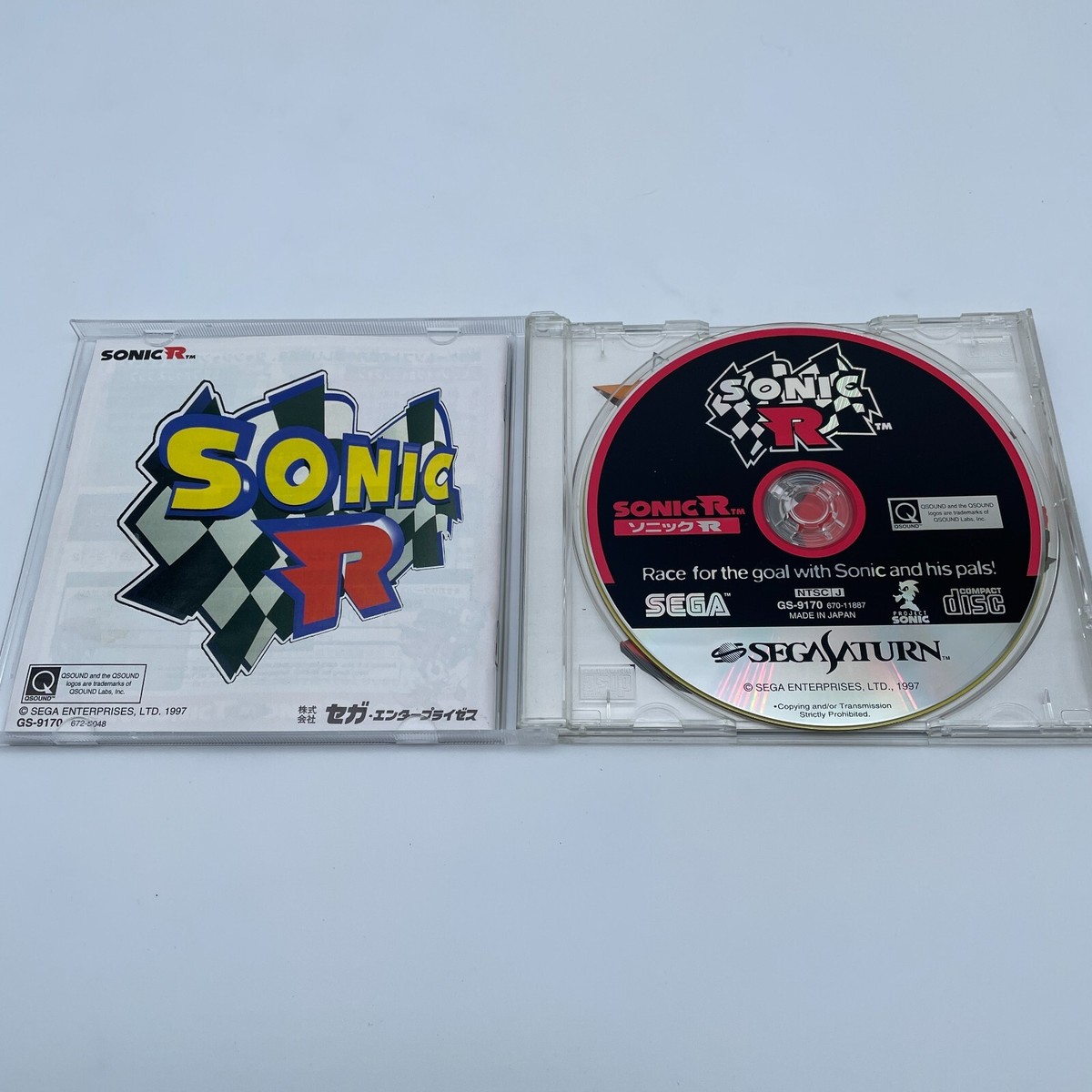 Sega Saturn Sonic R SS Sega Enterprises Japan Import Game | eBay
