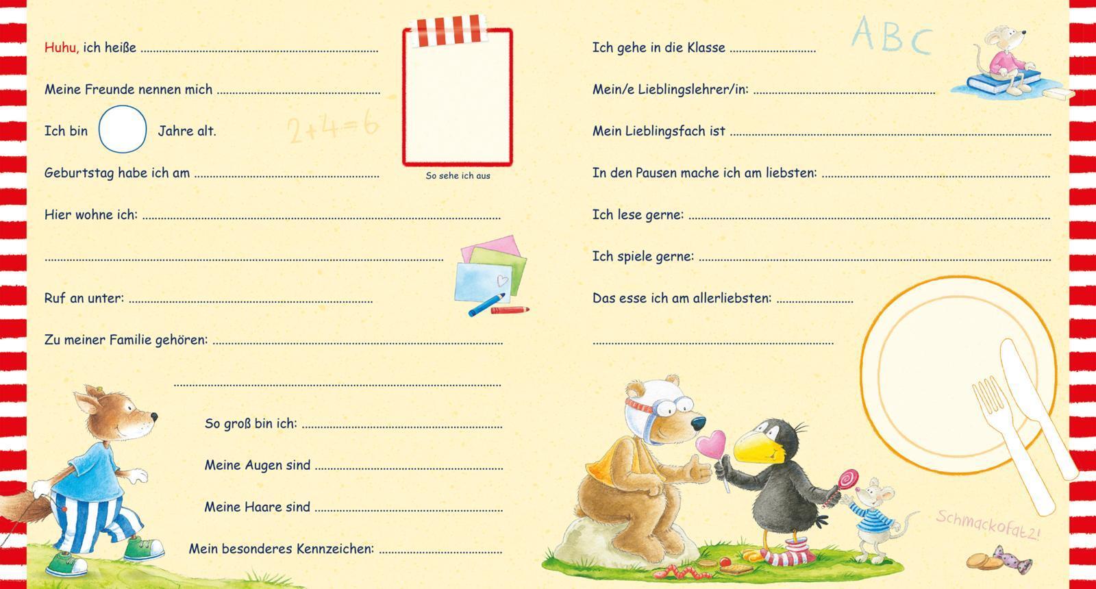 Thumbnail - Der Kleine Rabe Socke: Alle Meine Schulfreunde, Annet Rudolph