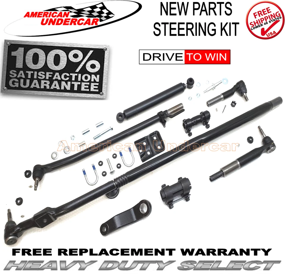 Kit de dirección Dodge Ram 2500 3500 HD nuevo diseño T actualización para 2003-2008 4x4 Foto 2 de 4