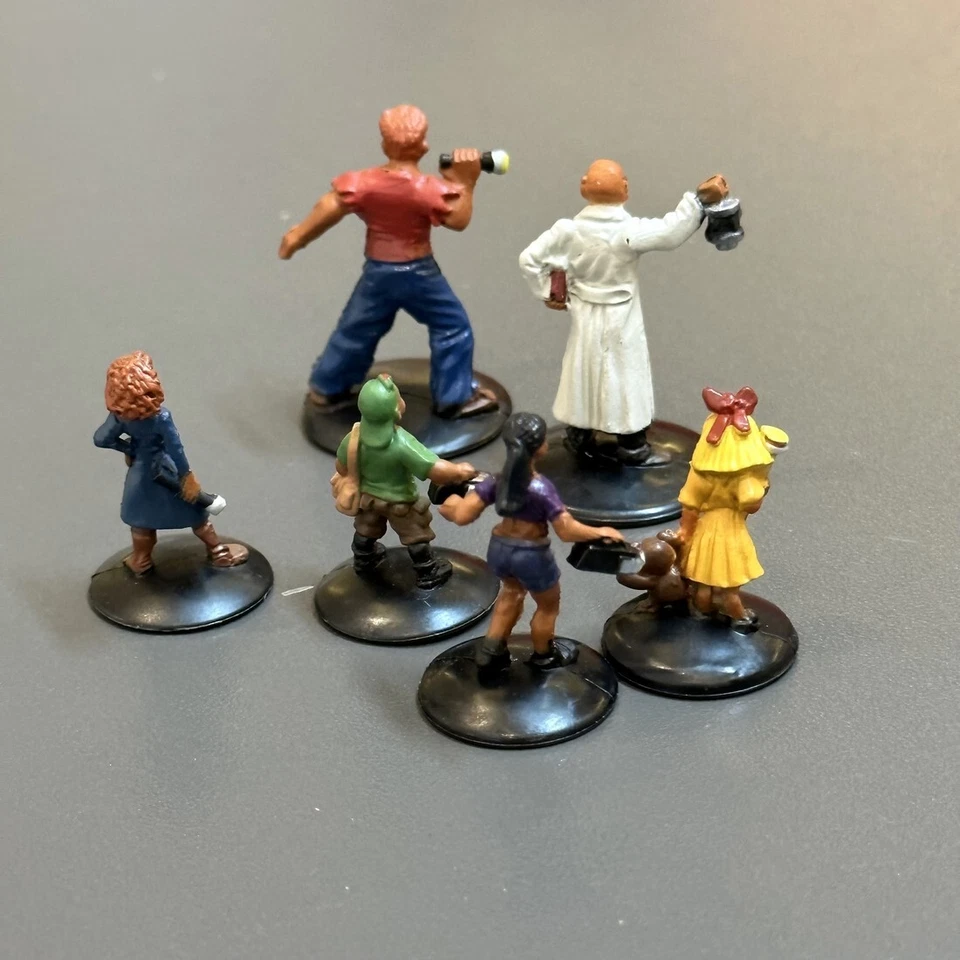 6PCS Character People Betrayal at House on the Hill Board Game Miniatures TRPG - Image 2 of 4