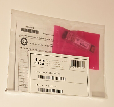 Cisco SFP-10G-SR= SFP+ 10GB Transceiver PN 10-2415-03