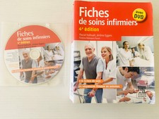 Livre   Fiches De Soins Infirmiers   4ème Edition  Avec DVD