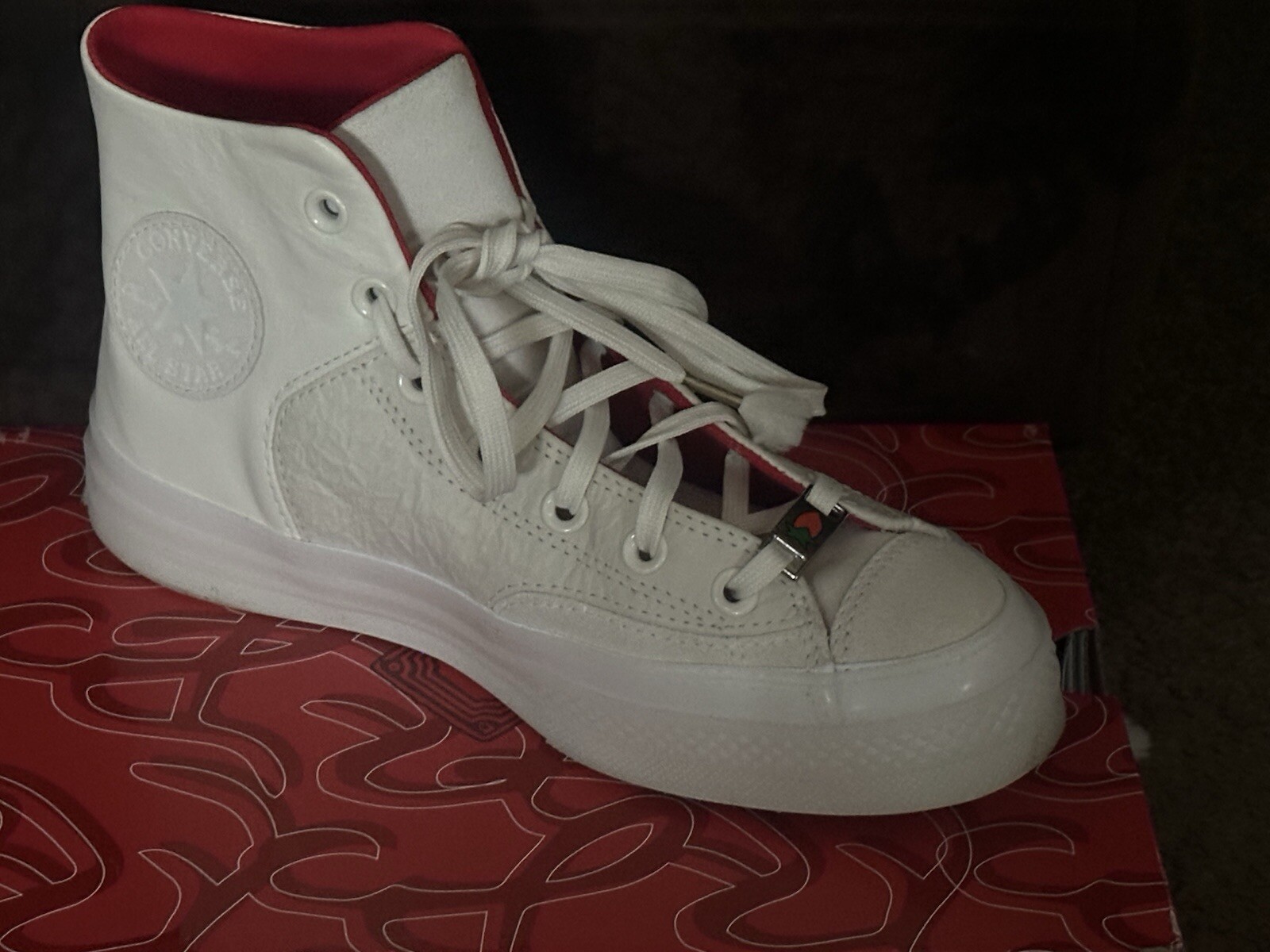 Leather Converse - image 3