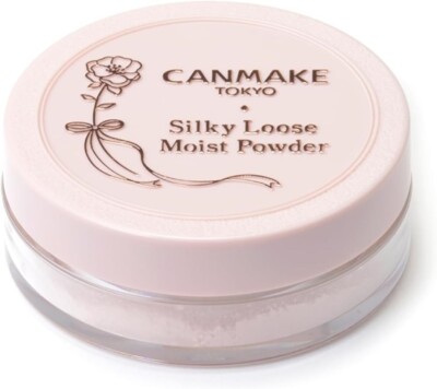 CANMAKE Silky Loose Moist Powder 6.0g P01 Luster Pink SPF23・PA++