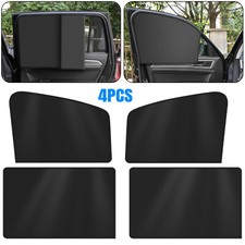 4pcs Magnetic Car Side Window Sun Shade Cover Shield Uv Protection Accessories 4pcs Magnetic Car Side Window Sun Shade Cover Shield Uv Protection Accessories