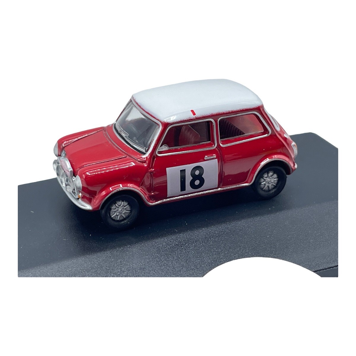 Austin Mini Cooper S Red Monte Carlo Rallye Diecast car 1:76 OO