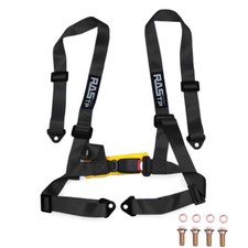 2inch Black 4-point Adjustable Racing Seat Belts Harness Safety Shoulder Straps 2inch Black 4-point Adjustable Racing Seat Belts Harness Safety Shoulder Straps