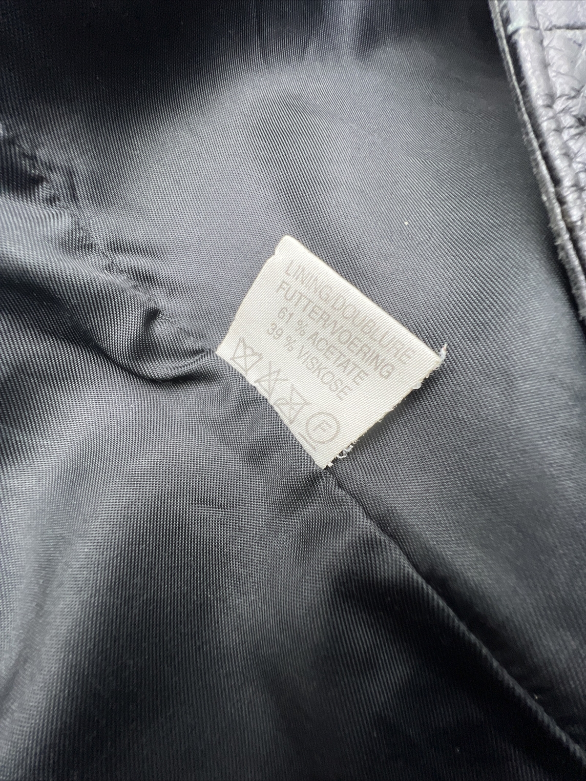 Vintage Hein Gericke Motorcycle Jacket Size 36 Black Echt Leder EU Moto