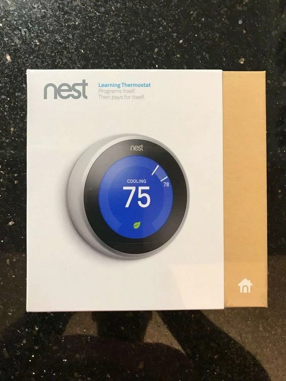 Sealed! Google Nest Pro 3rd Gen Learning Thermostat T3007ES Stainless Steel /C - Image 2 of 4