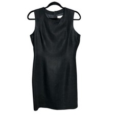 Giorgio Sant Angelo Sheath Dress Black  Size: Small