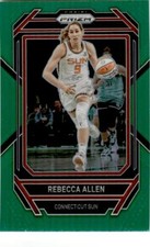 2023 Panini Prizm WNBA Green #20 Rebecca Allen Prizm Connecticut Sun