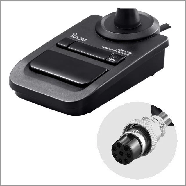 Microfono desktop F/S ICOM SM-30 nuovo spedizione gratuita con tracking dal Giappone - Immagine 2 di 2