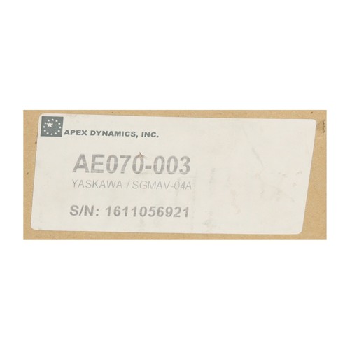 Yaskawa AE070-003 Planetary Gearbox i=3 New NFP Sealed - Picture 2 of 9
