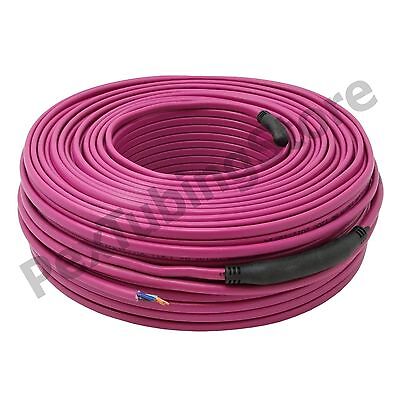229 ft length 60-76 sqft Electric Floor Heating Cable 1260W 120V