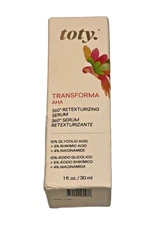 Toty Transforma AHA 360 Degree Retexturizing Serum 1 fl oz