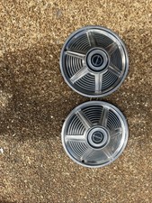 1965 Ford Mustang Hubcaps 14 Set Of 2 Wheel Covers 65 Hub Caps