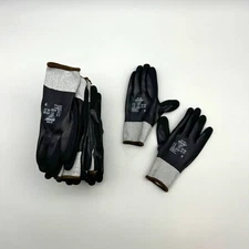 Ansell Edge 48-929 Cut and Oil-Resistant Gloves Size 9 Large Nitrile Coat 12 Prs