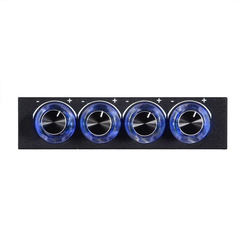 4 Channel Computer Fan Speed & Temperature Controller Heat Reducing For PC W SAL - Photo 8/8