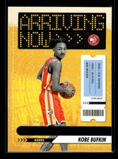 2023-24 Hoops Winter #23 Kobe Bufkin Rookie Arriving Now Holo Atlanta Hawks
