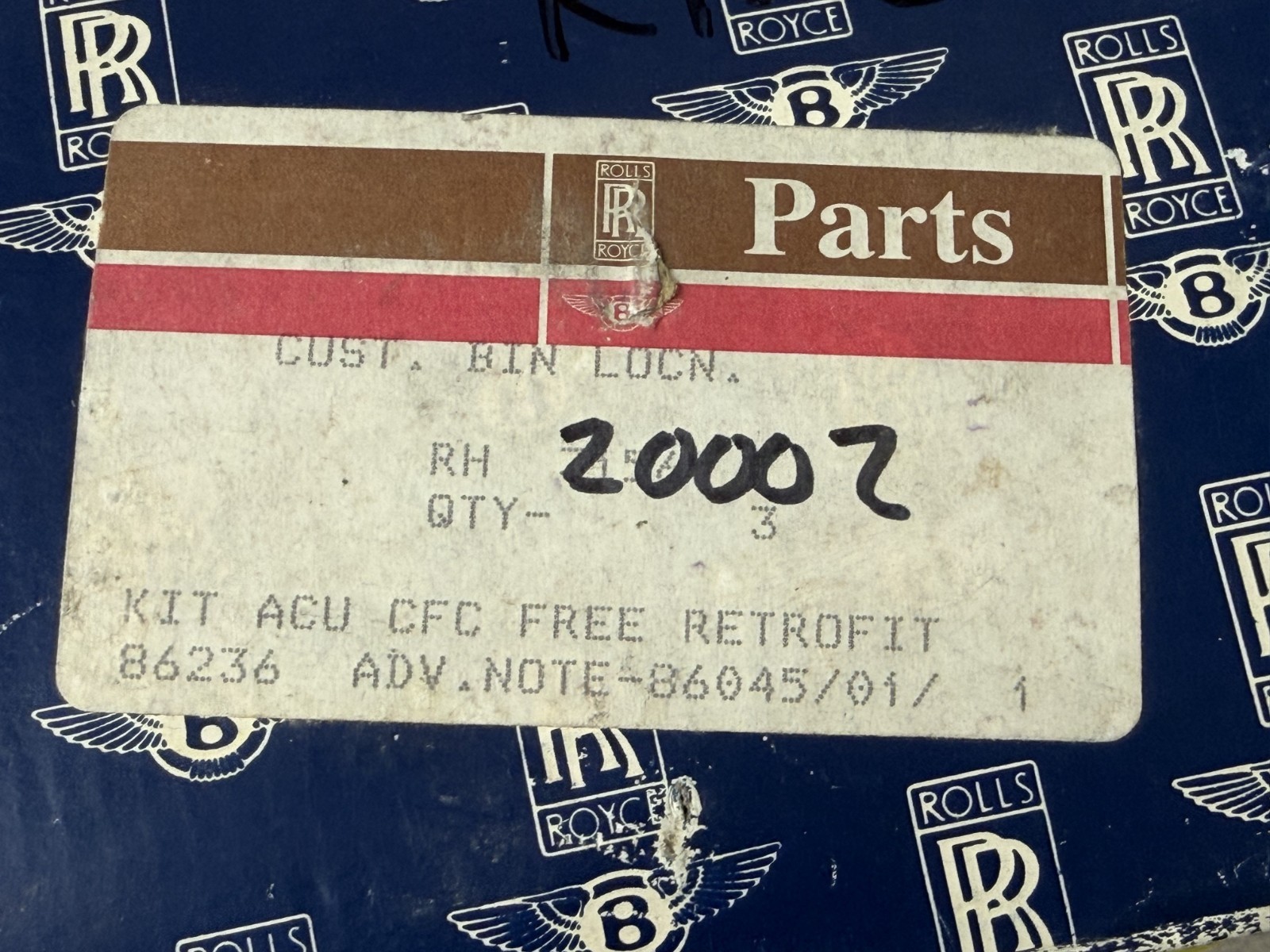New! 1987-2003 Bentley & Rolls Royce Model AC Drier Receiver OEM