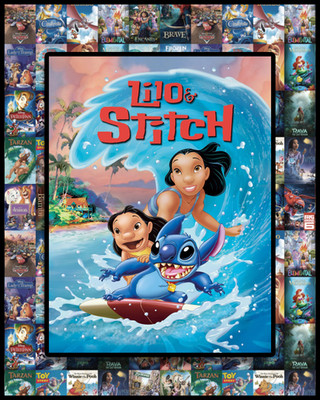 Disney Lilo and Stitch 18x24 Matte Poster Movie Art Print