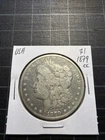 USA Silver Morgan Dollar 1879 CC Carson City - Small Obv Dmg