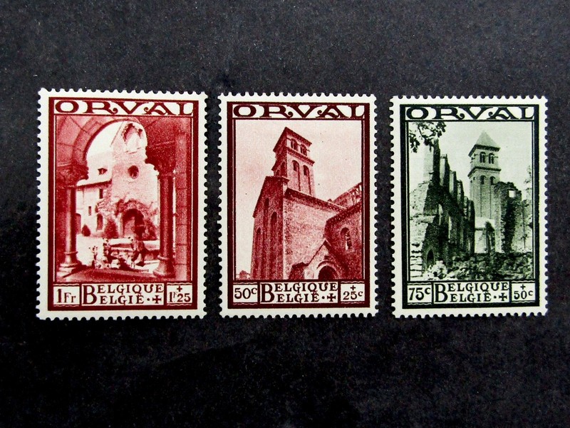 nystamps Belgium Stamp # B135-B137 Mint OG H $160 L10y348