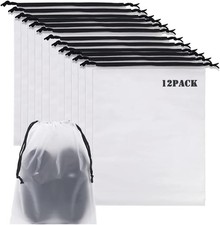 Transparent Shoe Bags for Travel X Protable Clear shoe bags for