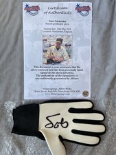 Reusch Peter Schmeichel Signed Goalkeeper Glove - Private Signings COA