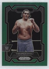 2024 Panini Prizm WWE Green Prizm The Great Khali #164 9l4