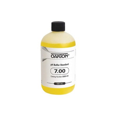 OAKTON 00654-04 Buffer Solution,pH,7.00,500 mL PK 6