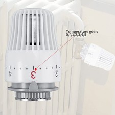Thermostatic Head Radiator Regulator Thermostatic Head Heating Valve M30 x 1.5