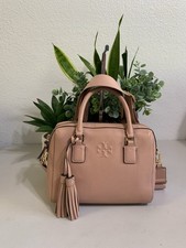 Tory Burch Handbag Or Crossbody Pink Leather Bag In Great Condition 