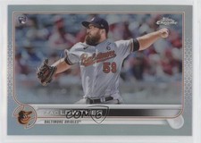 2022 Topps Chrome Refractor Zac Lowther #159 0s1o