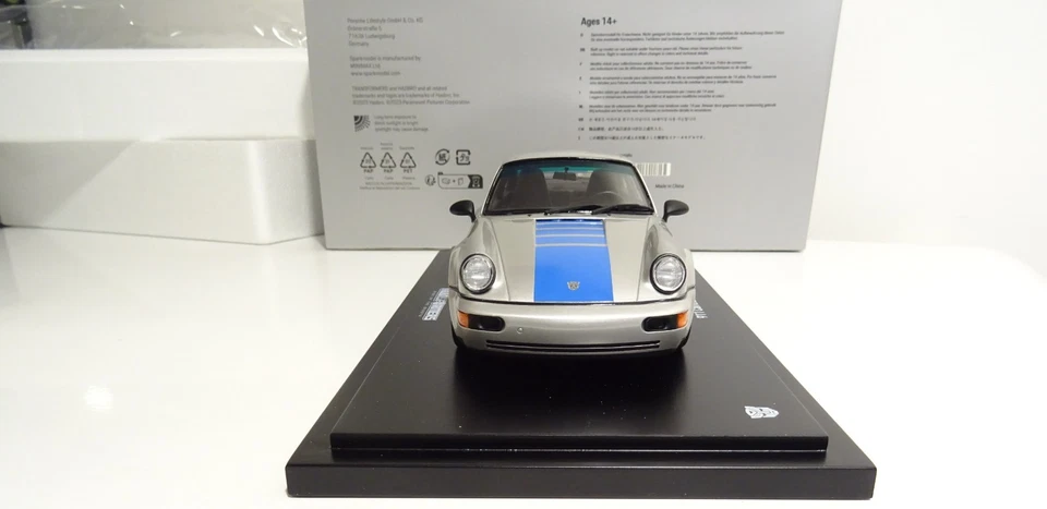 Porsche 911 964 Carrera RS 3.8 Mirage Transformers 1/18 WAP0211850R964 by Spark - Immagine 4 di 4