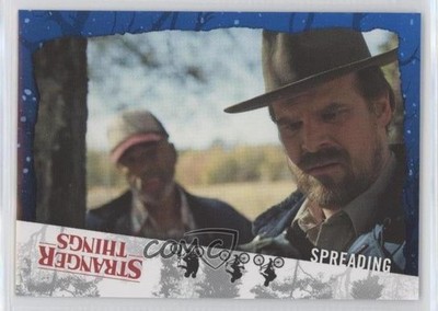 2019 Topps Stranger Things Welcome To The Upside Down Jim Hopper Spreading 2o7