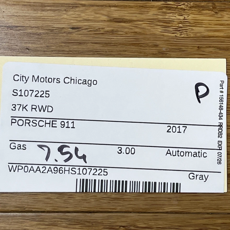 2012-2017 Porsche 911 Coupe Windshield A Pillar Trim Right 99155518209 OEM - Изображение 2 из 4