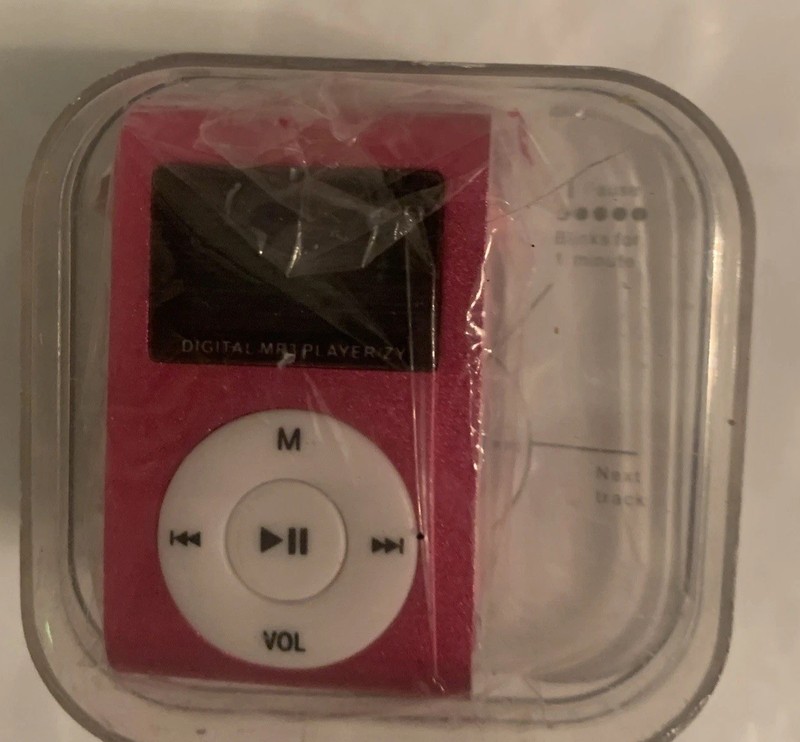 MP 3 Player New Hot Pink