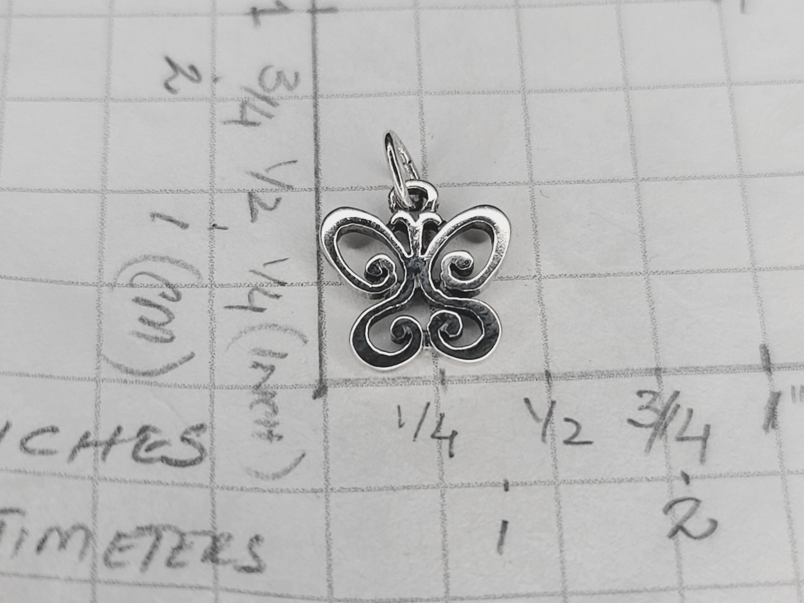 Authentic James Avery Spring Butterfly Charm cm-2… - image 10