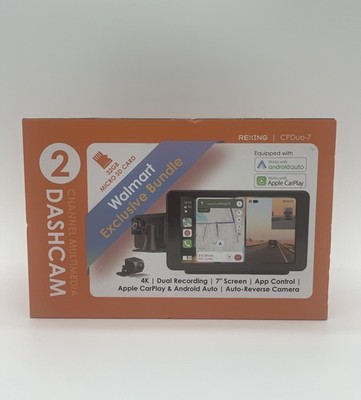 Rexing CPDuo-7 Dash Cam dual Camera Touch Screen 7 Inches 4K DASHCAM
