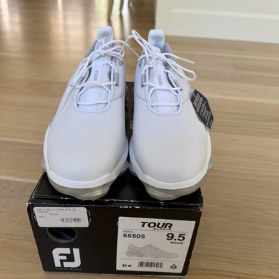 FootJoy Tour Alpha Golf Shoes – White Grey 55505 Men\'s Size 9.5 M $190 FootJoy Tour Alpha Golf Shoes – White Grey 55505 Men main image 2