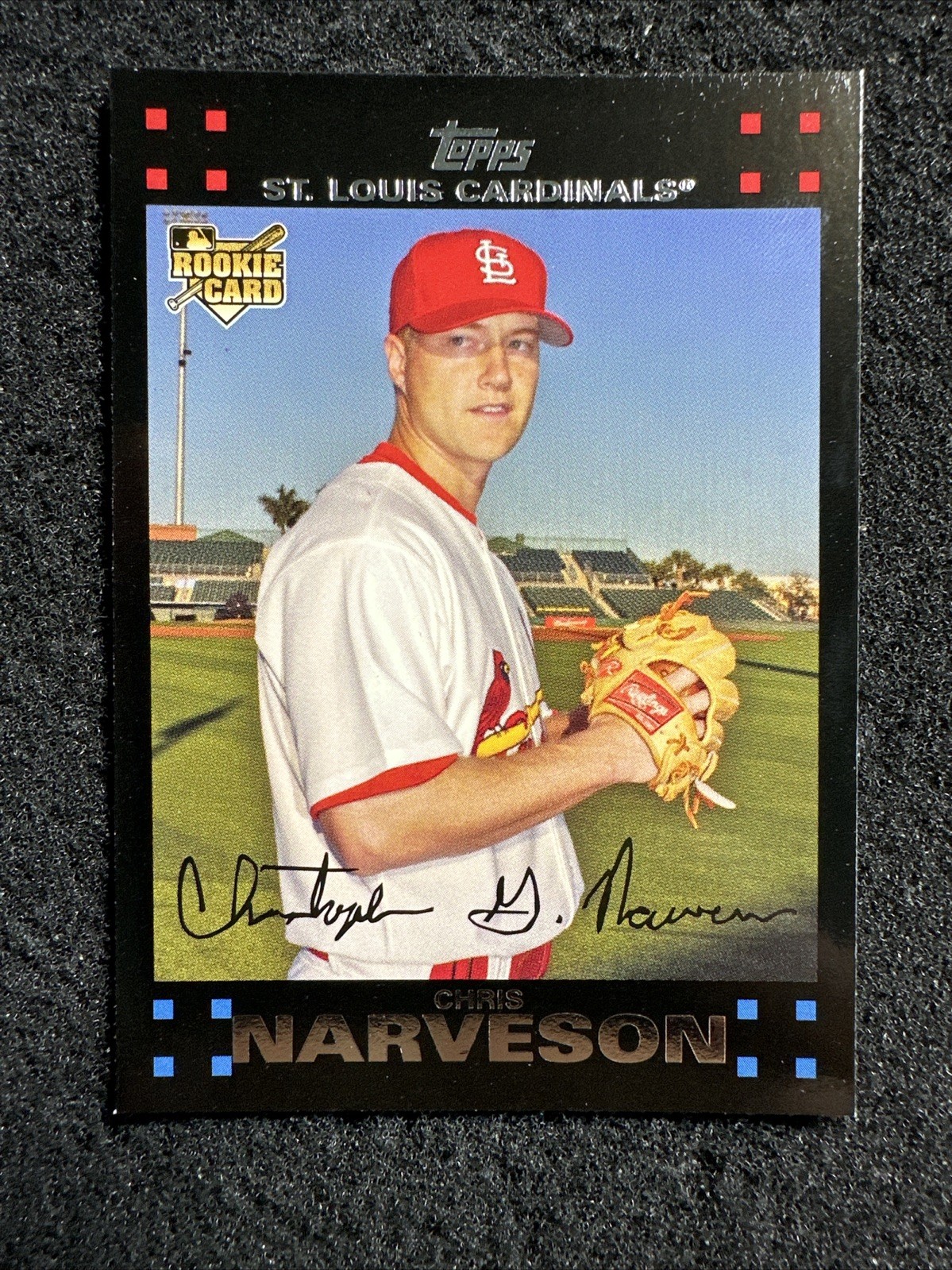 CHRIS NARVESON #281 2007 Topps Baseball Rookie Card QTY St. Louis Cardinals