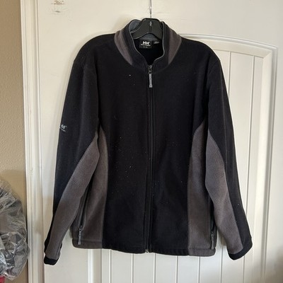 Helly Hansen Work Wear Sweater Women's XL Black Poly Long Sleeve Pullover