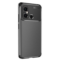 Handy HüLle FüR Xiaomi Redmi 12C HandyhüLle Case Cover Carbon-Look