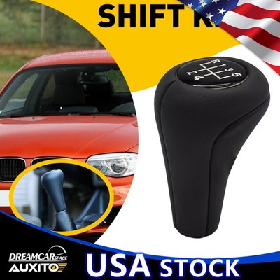 For BMW 5Series E60 E61 E28 E34 E39 5 Speed Manual Gear Stick Shift Knob Shifter