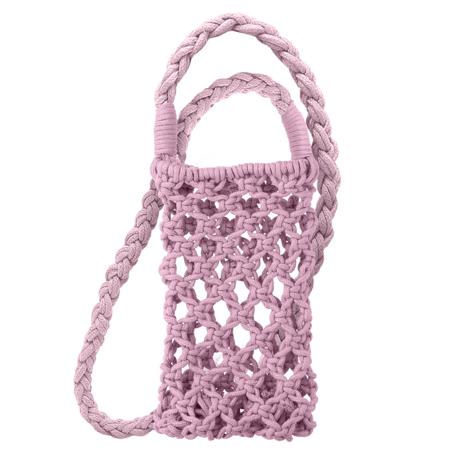 Sac bandoulière téléphones TressBag violet : protège des chutes et vols
